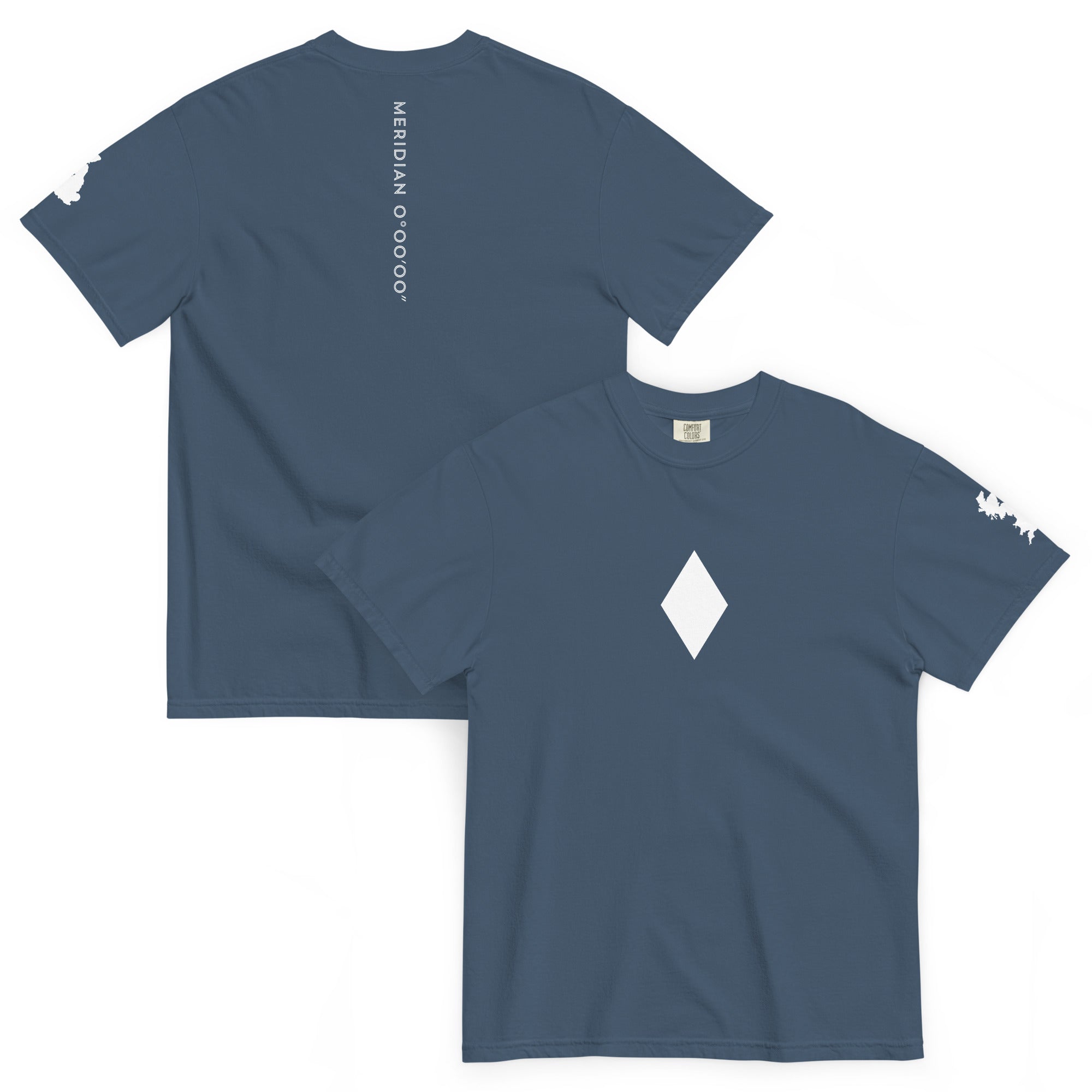 Jolly & Goode Shirts & Tops Meridian | Greenwich Prime Meridian Tee Cheeky British Style