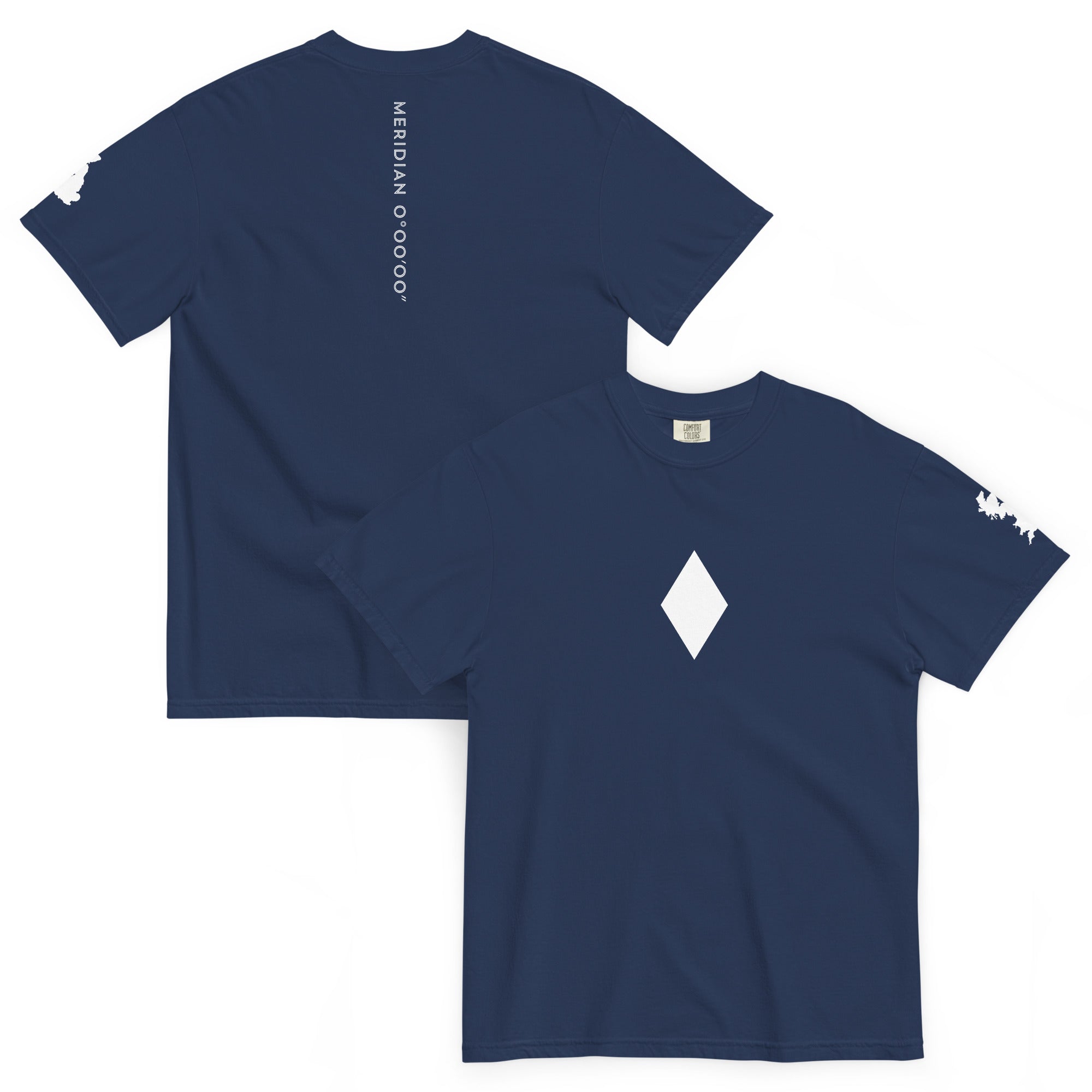 Jolly & Goode Shirts & Tops Meridian | Greenwich Prime Meridian Tee Cheeky British Style