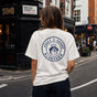 Jolly & Goode Shirts & Tops Natural / S Jolly & Goode London Crowned Dog T-Shirt | Large Back Print Cheeky British Style