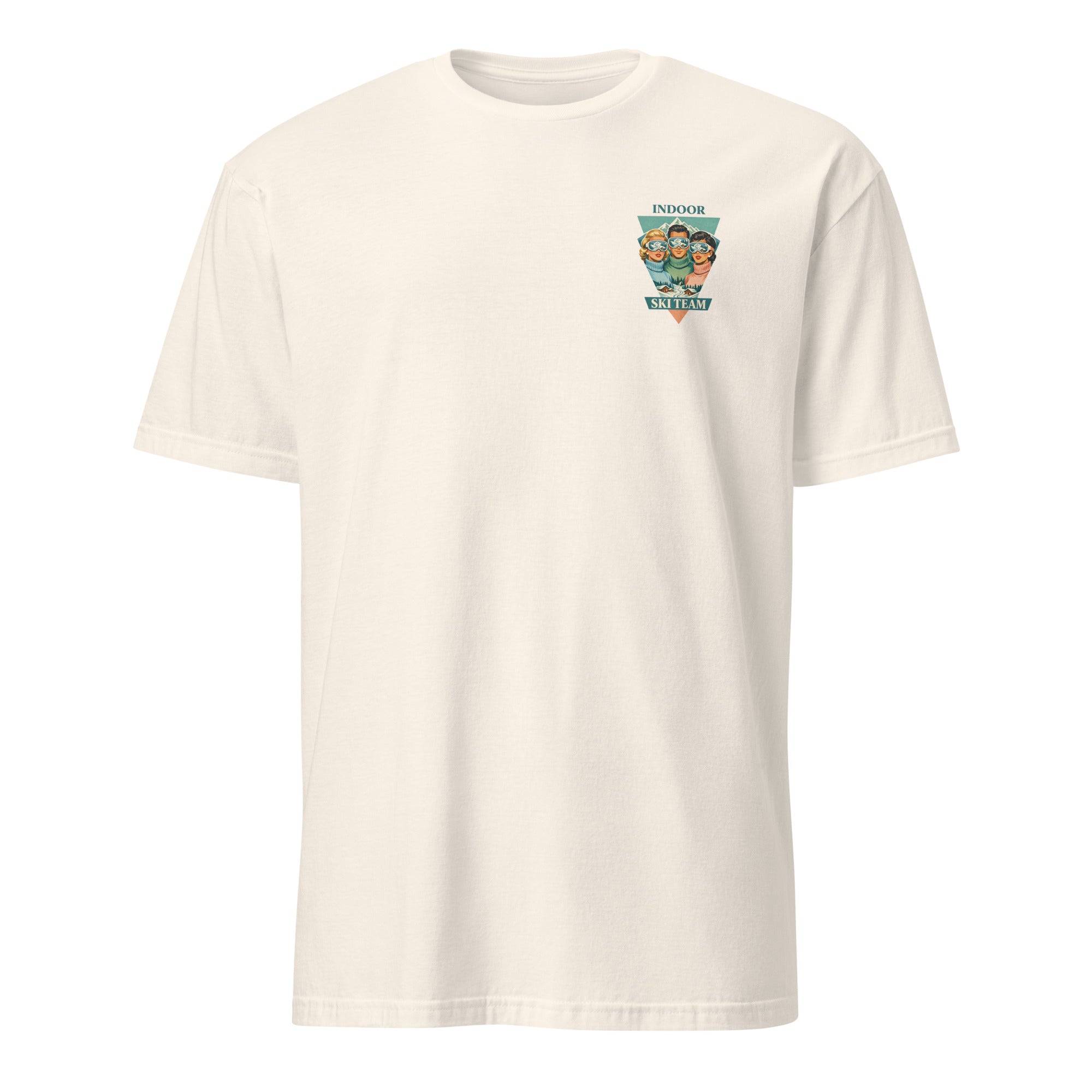 Jolly & Goode Shirts & Tops Natural / S Steady On Indoor Ski Team Tee Cheeky British Style