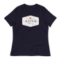 Jolly & Goode Shirts & Tops Navy / S AONB Women's Relaxed T-Shirt | Area of Outstanding Natural Beauty Cheeky British Style