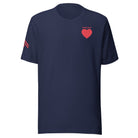 Jolly & Goode Shirts & Tops Navy / S Army of Love T-shirt | Five Star Heart | Unisex Cheeky British Style