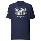 Jolly & Goode Shirts & Tops Navy / S British Unicorn Outfitters T-shirt | Unisex Cheeky British Style