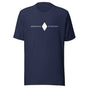 Jolly & Goode Shirts & Tops Navy / S Greenwich Meridian T-Shirt | Geography Tee Cheeky British Style
