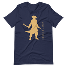 Jolly & Goode Shirts & Tops Navy / S Jolly & Goode Gold Pirate Silhouette T-shirt Cheeky British Style