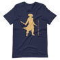 Jolly & Goode Shirts & Tops Navy / S Jolly & Goode Gold Pirate Silhouette T-shirt Cheeky British Style