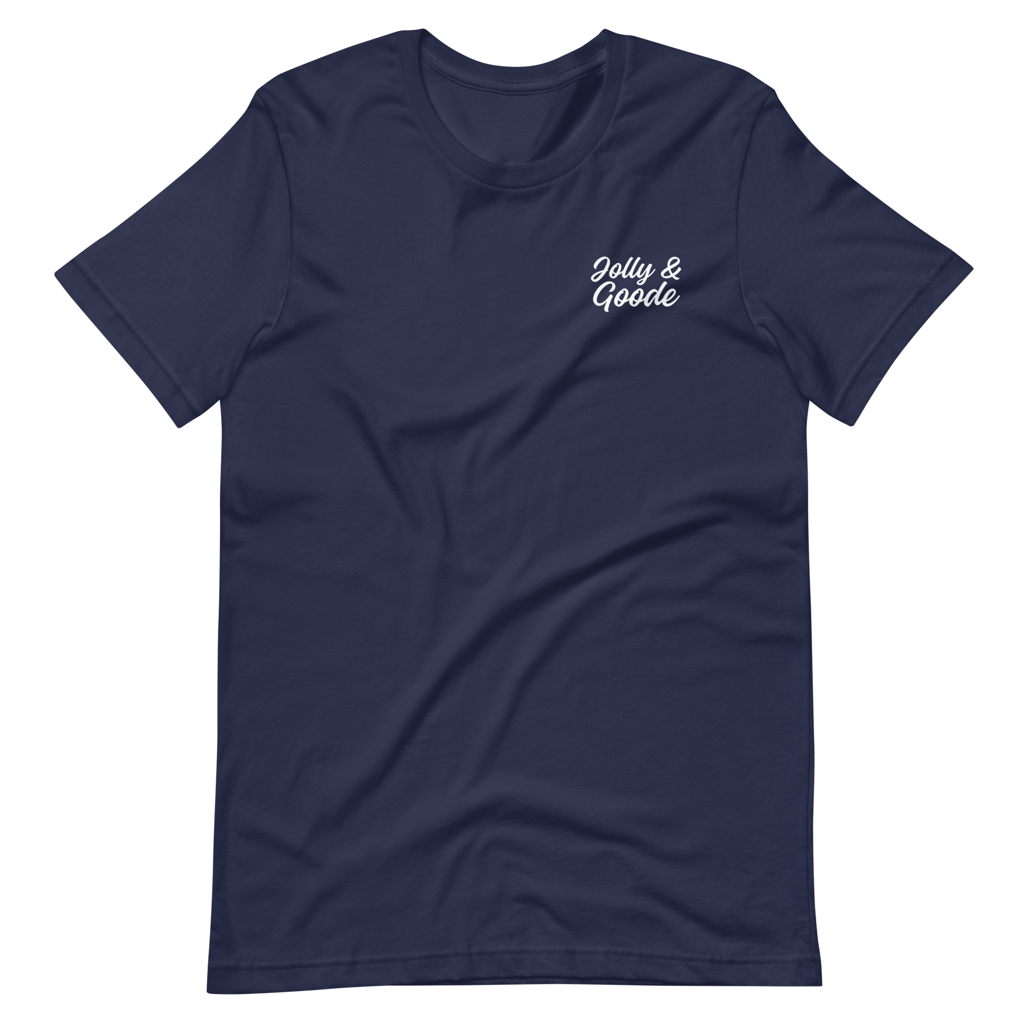 Jolly & Goode Shirts & Tops Navy / S Jolly & Goode T-shirt | Handwritten Cheeky British Style