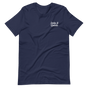 Jolly & Goode Shirts & Tops Navy / S Jolly & Goode T-shirt | Handwritten Cheeky British Style