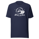 Jolly & Goode Shirts & Tops Navy / S Kernow & Fornia Great Britain Wave Action T-shirt Cheeky British Style