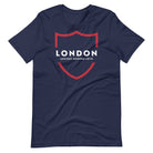 Jolly & Goode Shirts & Tops Navy / S London Ancient Modern Love T-shirt Cheeky British Style