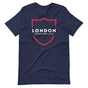 Jolly & Goode Shirts & Tops Navy / S London Ancient Modern Love T-shirt Cheeky British Style
