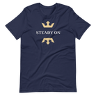 Jolly & Goode Shirts & Tops Navy / S Steady On T-Shirt Cheeky British Style