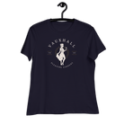 Jolly & Goode Shirts & Tops Navy / S Vauxhall Pleasure Gardens | Women's Relaxed T-Shirt Cheeky British Style