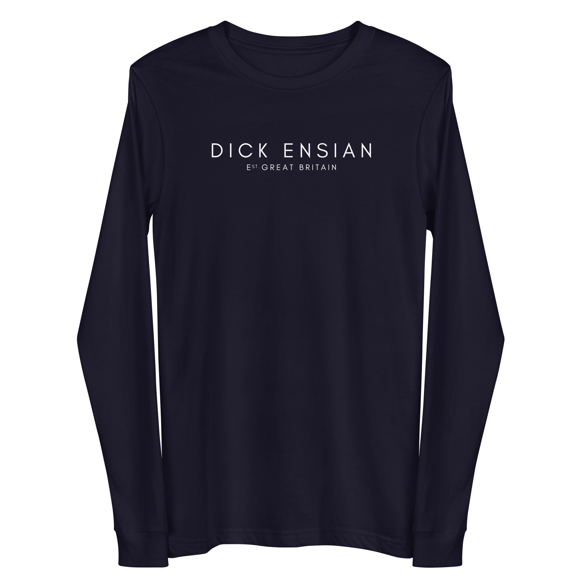 Jolly & Goode Shirts & Tops Navy / XS Dick Ensian Long Sleeve Shirt Cheeky British Style