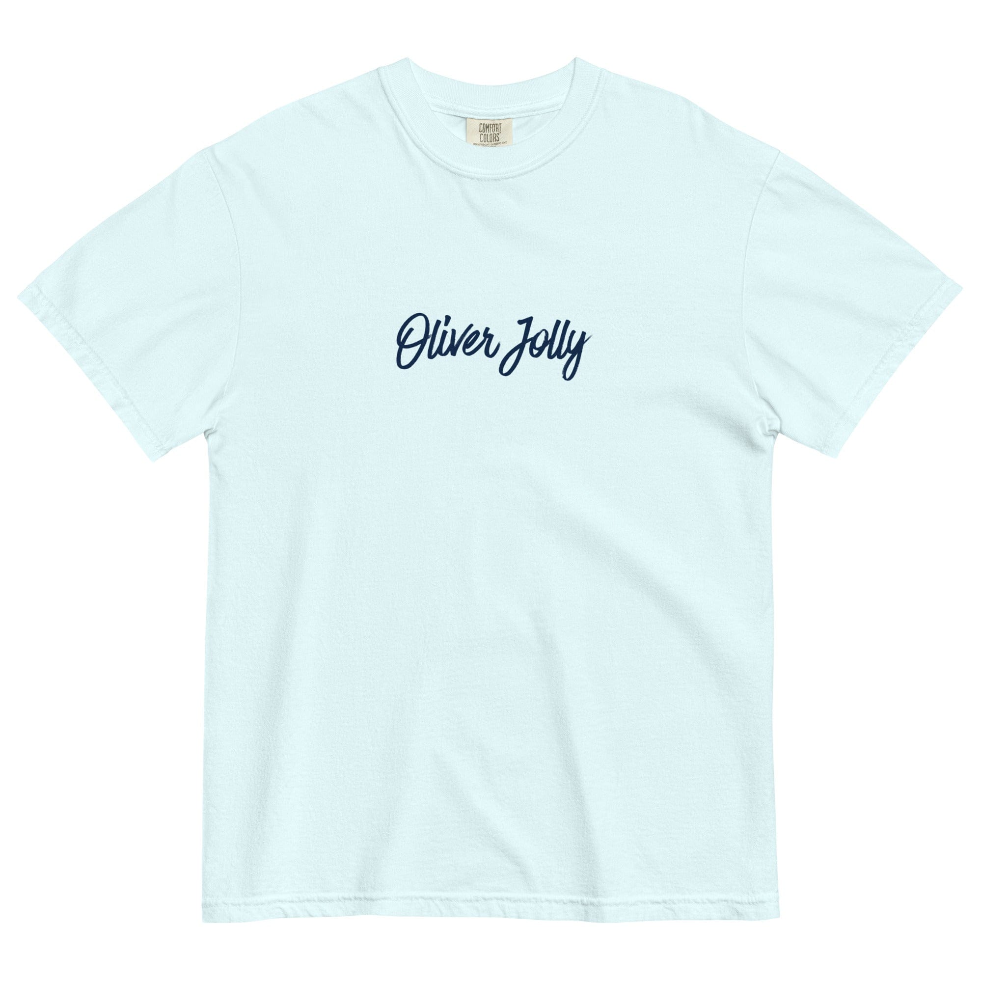 Jolly & Goode Shirts & Tops Oliver Jolly 'Believe' Flying Pig T-shirt | When pigs fly | Garment-dyed heavyweight cotton | Unisex Cheeky British Style