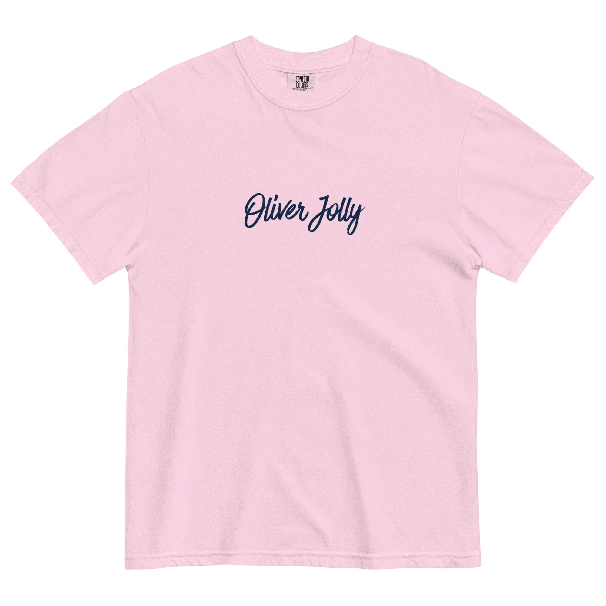 Jolly & Goode Shirts & Tops Oliver Jolly 'Believe' Flying Pig T-shirt | When pigs fly | Garment-dyed heavyweight cotton | Unisex Cheeky British Style