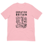 Jolly & Goode Shirts & Tops Pink / S Greatish Britain T-shirt | Pillory Cheeky British Style