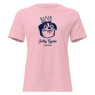 Jolly & Goode Shirts & Tops Pink / S Jolly Goode London, Crowned Dog, Women's Tee Cheeky British Style