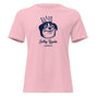 Jolly & Goode Shirts & Tops Pink / S Jolly Goode London, Crowned Dog, Women's Tee Cheeky British Style