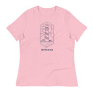 Jolly & Goode Shirts & Tops Pink / S Wit's End | Women's Relaxed T-Shirt Cheeky British Style