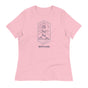 Jolly & Goode Shirts & Tops Pink / S Wit's End | Women's Relaxed T-Shirt Cheeky British Style