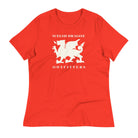 Jolly & Goode Shirts & Tops Poppy / S Welsh Dragon Outfitters T-shirt | Women's Relaxed Cheeky British Style