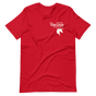 Jolly & Goode Shirts & Tops Red / S British Unicorn Outfitters T-shirt | Left Chest Cheeky British Style