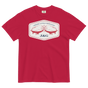 Jolly & Goode Shirts & Tops Red / S Cheeky Lovely Brilliant Airships T-shirt | Garment-Dyed Heavyweight Cotton Cheeky British Style