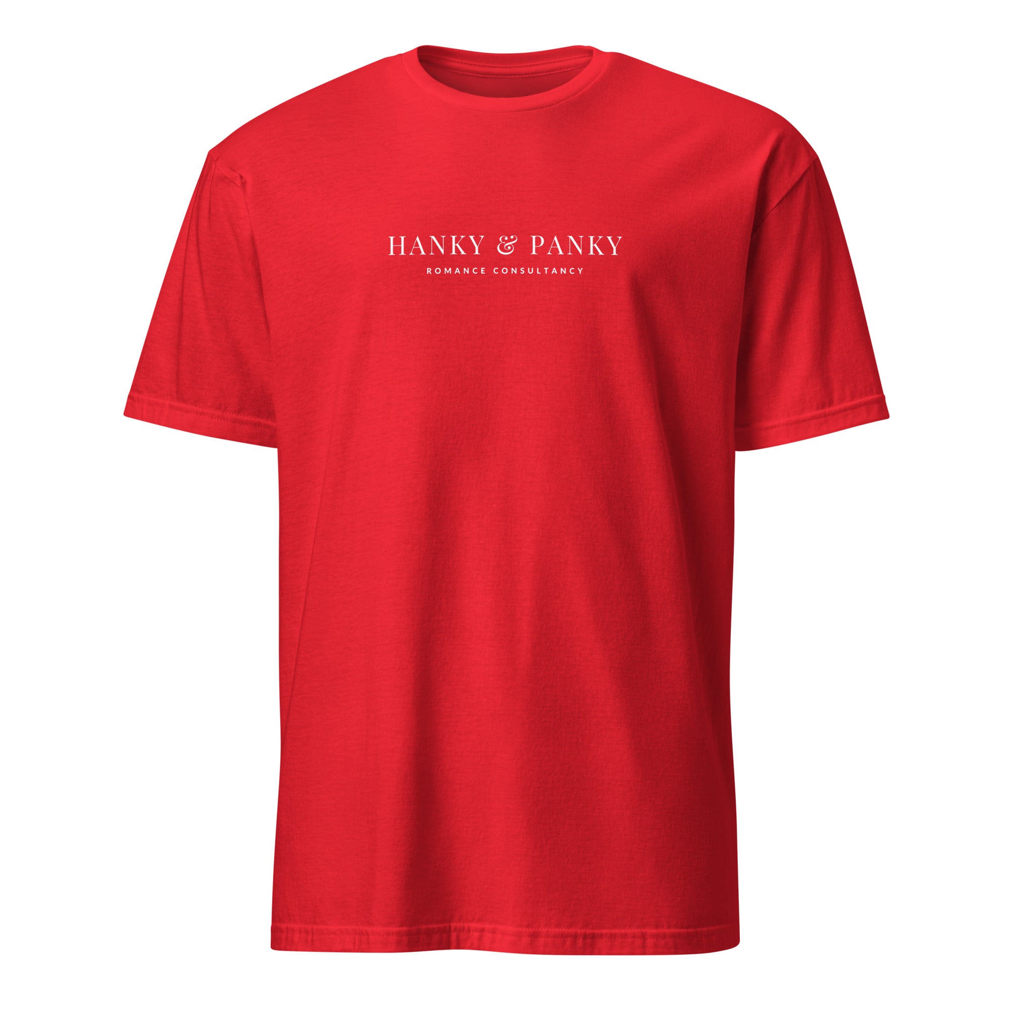 Jolly & Goode Shirts & Tops Red / S Hanky & Panky Romance Consultancy T-shirt Cheeky British Style