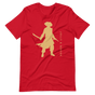 Jolly & Goode Shirts & Tops Red / S Jolly & Goode Gold Pirate Silhouette T-shirt Cheeky British Style