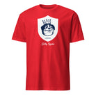 Jolly & Goode Shirts & Tops Red / S Jolly Goode London Crowned Dog Shield T-shirt Cheeky British Style