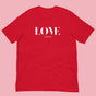 Jolly & Goode Shirts & Tops Red / S Love London Tee Cheeky British Style