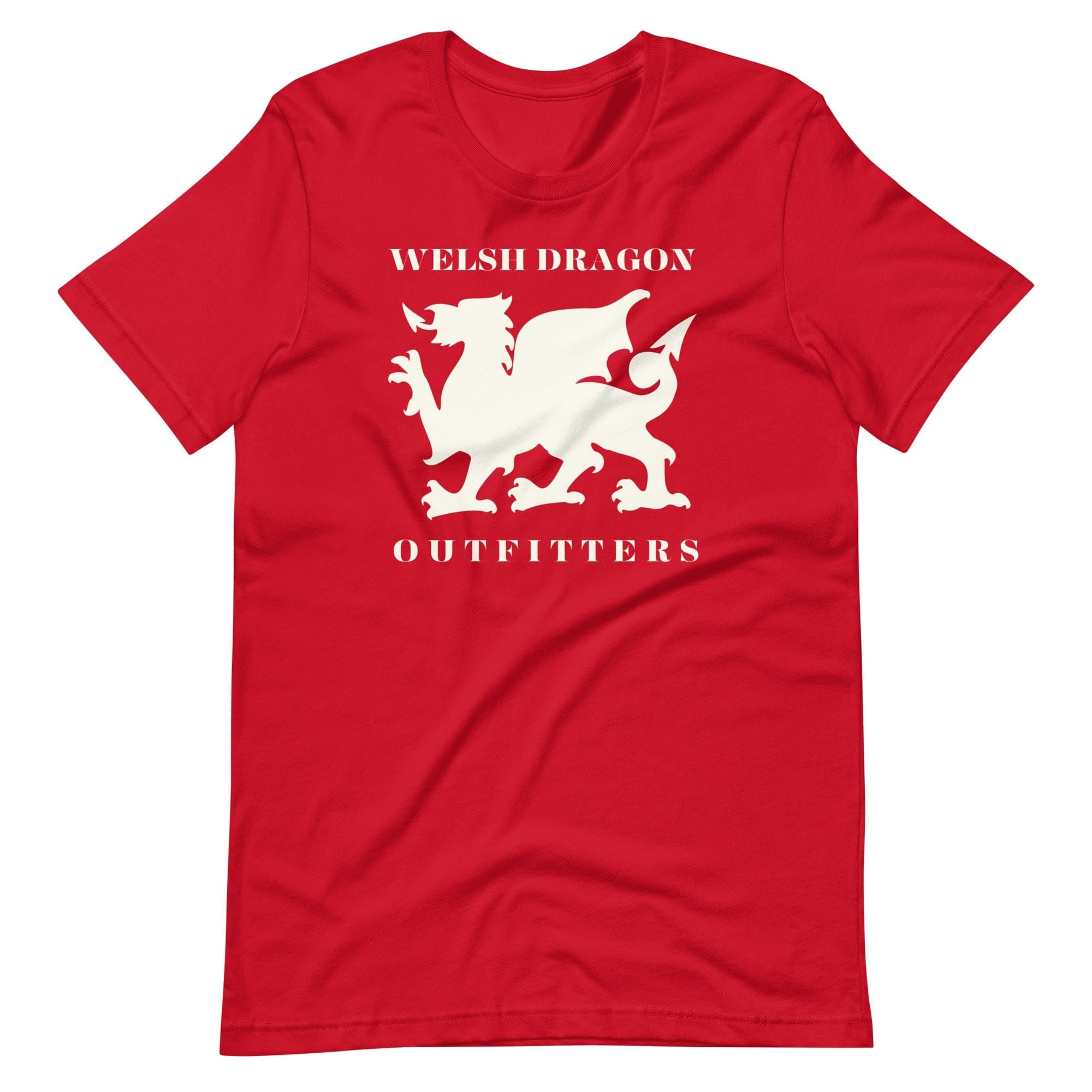 Jolly & Goode Shirts & Tops Red / S Welsh Dragon Outfitters T-shirt Cheeky British Style