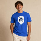 Jolly & Goode Shirts & Tops Royal / S Jolly Goode London Crowned Dog Shield T-shirt Cheeky British Style