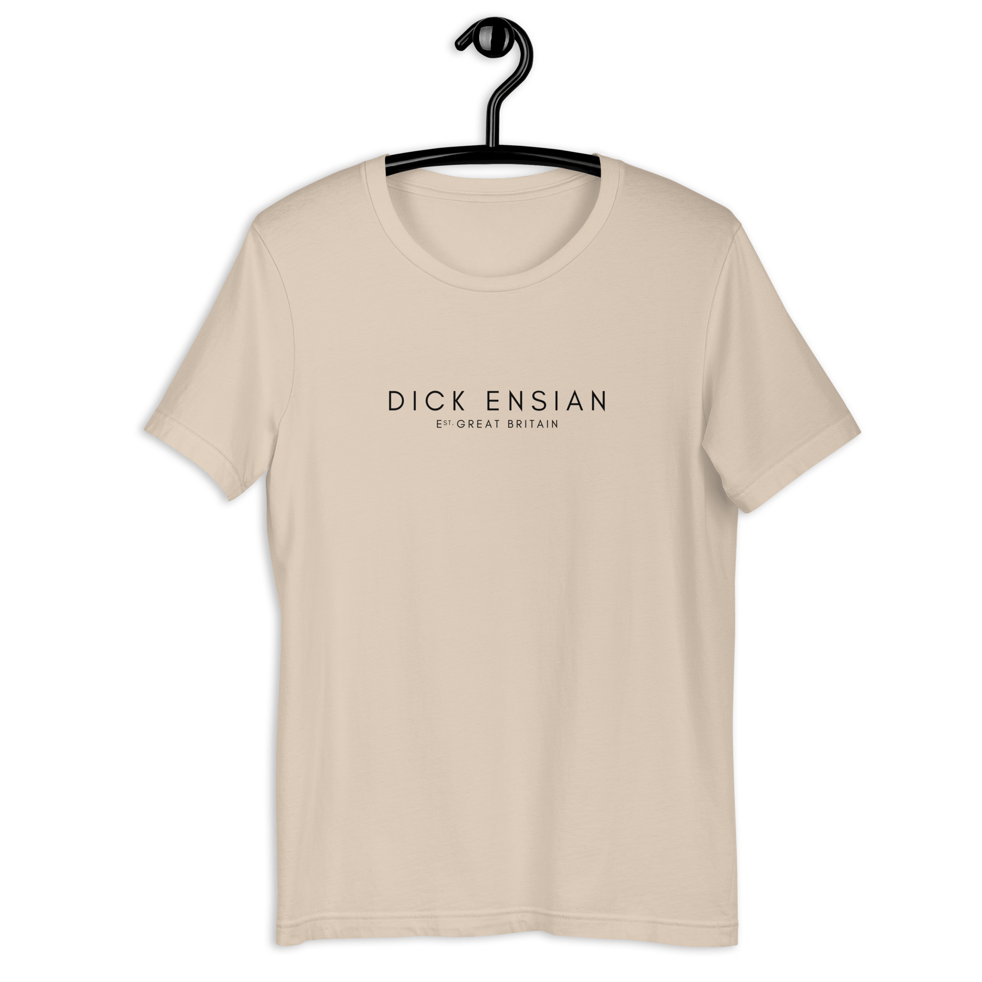 Jolly & Goode Shirts & Tops Soft Cream / S Dick Ensian Premium T-Shirt Cheeky British Style