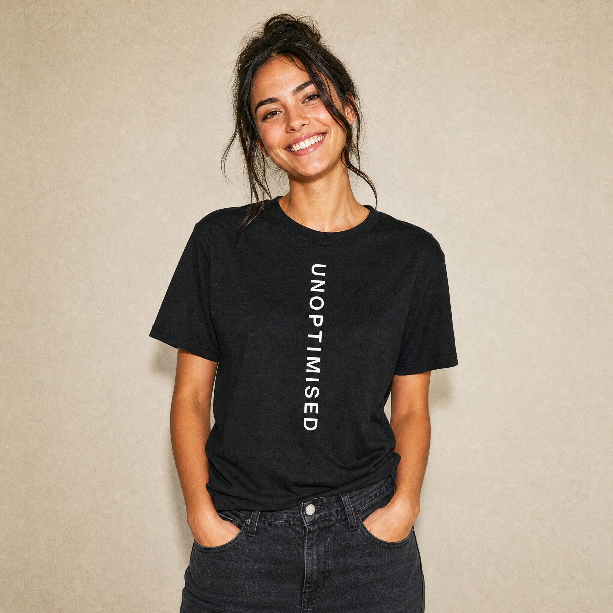 Jolly & Goode Shirts & Tops Solid Black Triblend / XS Unoptimised Tri-blend T-shirt | Unisex Fit Cheeky British Style