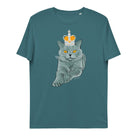 Jolly & Goode Shirts & Tops Stargazer / S Crowned British Blue Shorthair T-shirt | Organic Cotton Cheeky British Style