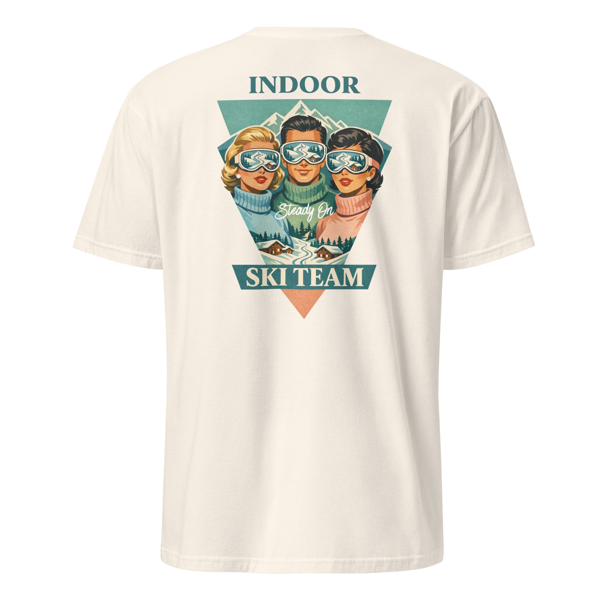 Jolly & Goode Shirts & Tops Steady On Indoor Ski Team Tee Cheeky British Style