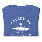Jolly & Goode Shirts & Tops Steady On Surf Club Great Britain | Skeleton Surf King T-shirt Cheeky British Style