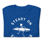 Jolly & Goode Shirts & Tops Steady On Surf Club Great Britain | Skeleton Surf King T-shirt Cheeky British Style