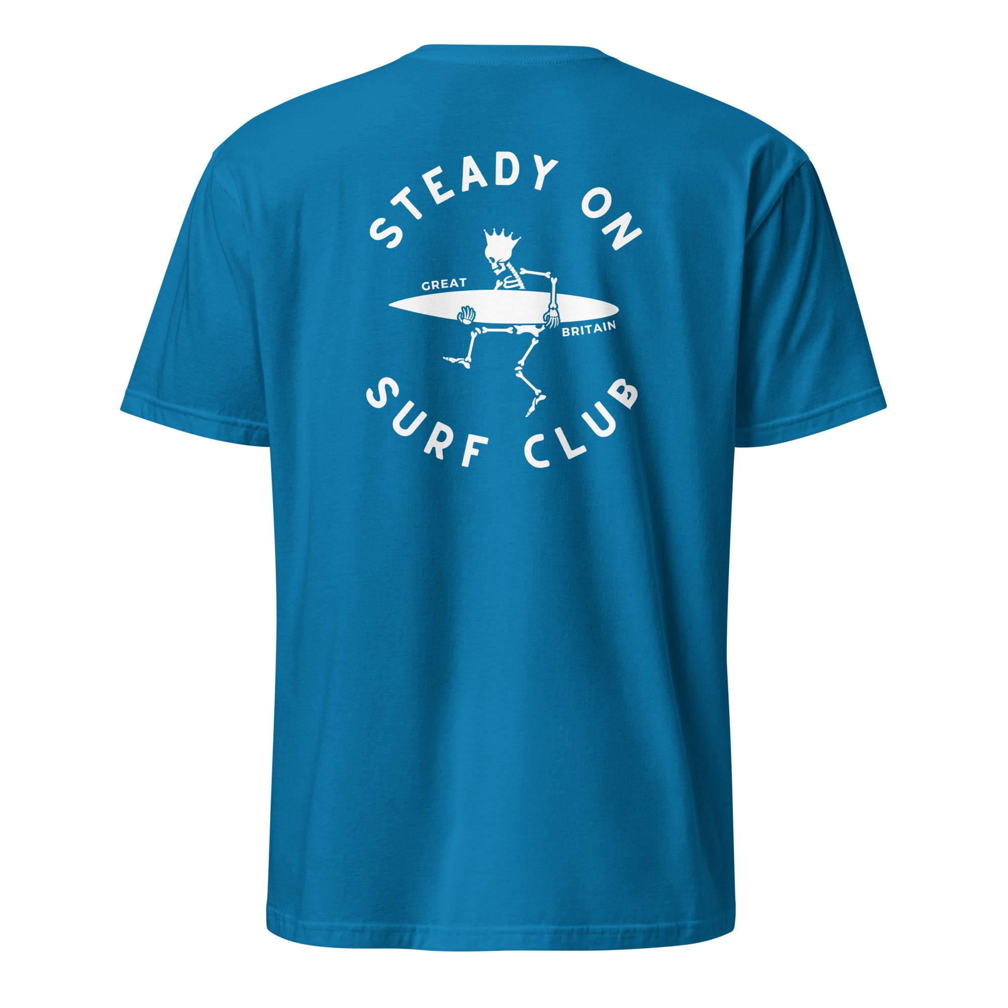 Jolly & Goode Shirts & Tops Steady On Surf Club Skeleton King Tee Cheeky British Style