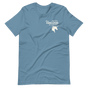 Jolly & Goode Shirts & Tops Steel Blue / S British Unicorn Outfitters T-shirt | Left Chest Cheeky British Style