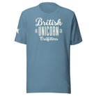 Jolly & Goode Shirts & Tops Steel Blue / S British Unicorn Outfitters T-shirt | Unisex Cheeky British Style
