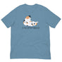 Jolly & Goode Shirts & Tops Steel Blue / S Unoptimised Cat T-shirt | Unisex Cheeky British Style