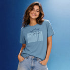 Jolly & Goode Shirts & Tops Steel Blue / XS Brighton Seashore Shirt | Brighton & Hove Cheeky British Style