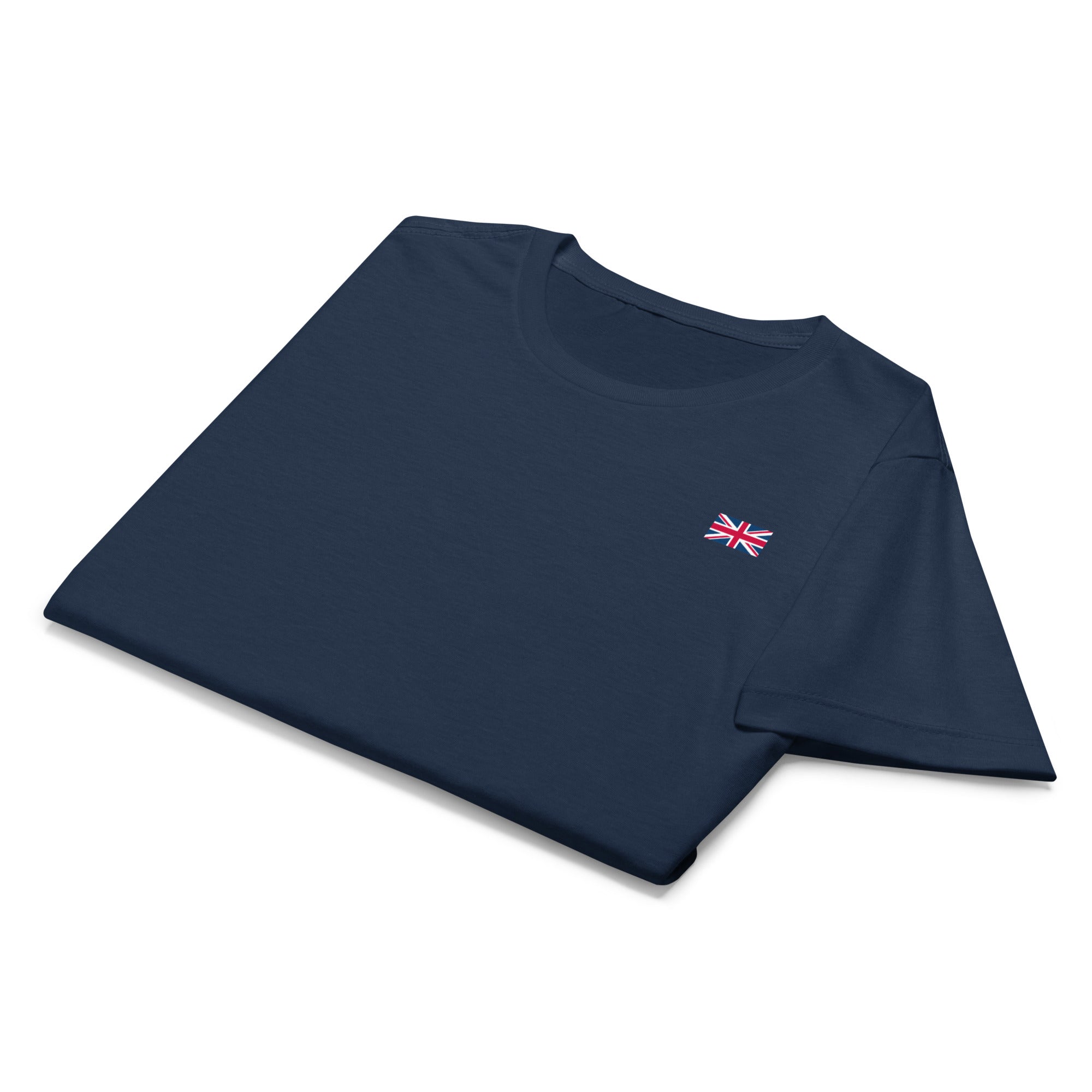 Jolly & Goode Shirts & Tops Subtle Left Chest Union Jack Women’s T-shirt Cheeky British Style