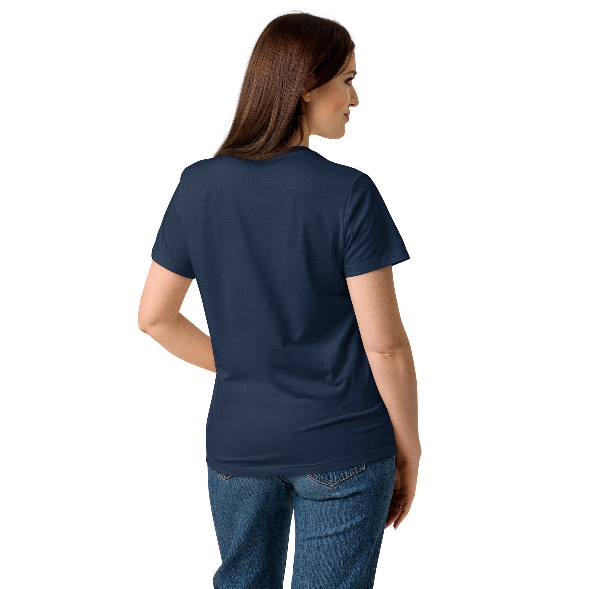 Jolly & Goode Shirts & Tops Subtle Left Chest Union Jack Women’s T-shirt Cheeky British Style