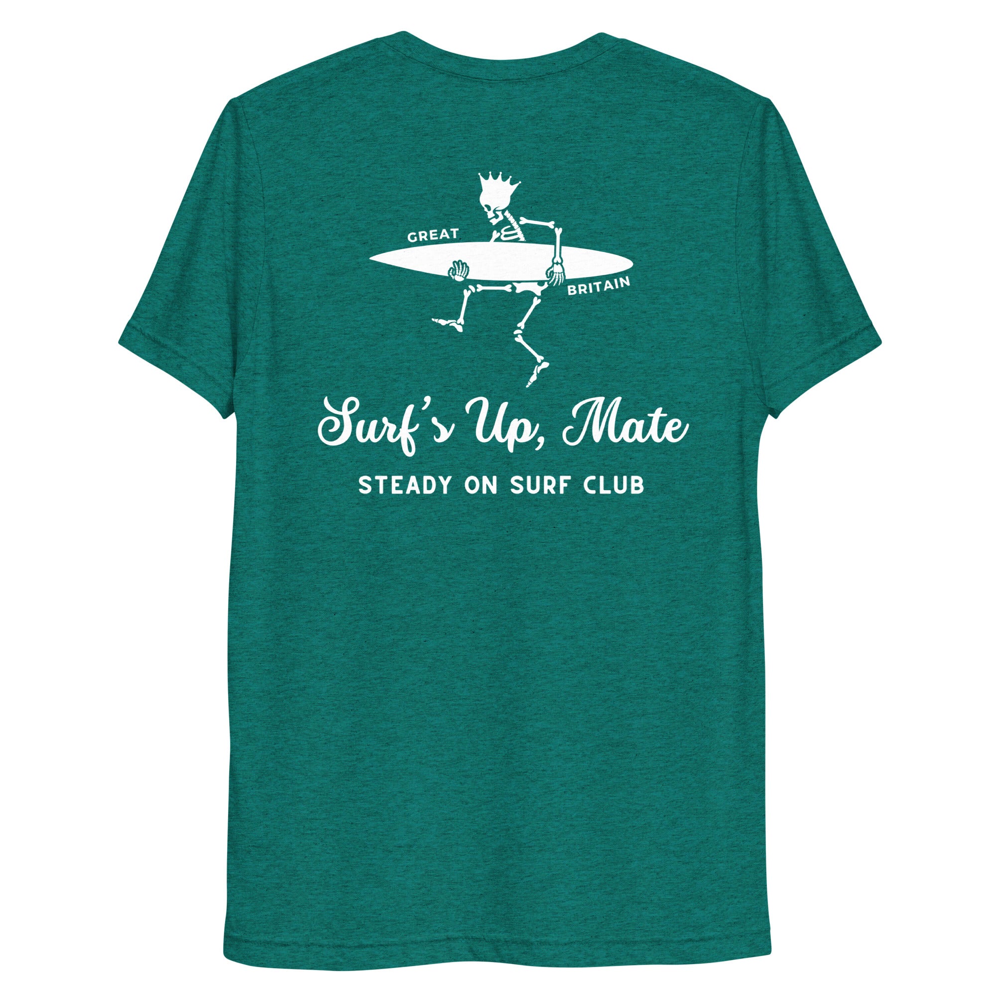 Jolly & Goode Shirts & Tops Surf's Up, Mate | Steady On Surf Club Tee Cheeky British Style