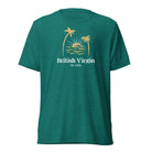 Jolly & Goode Shirts & Tops Teal Triblend / XS British Virgin Islands T-shirt Cheeky British Style