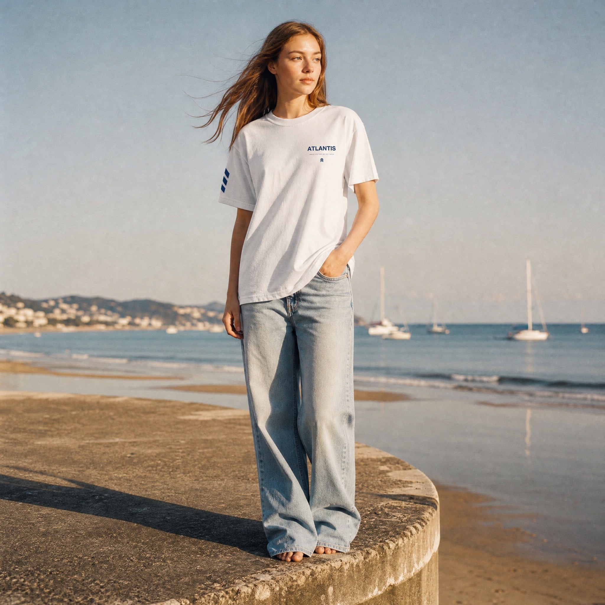 Jolly & Goode Shirts & Tops The Atlantis Shirt | Relaxed Unisex Fit | Garment-Dyed Cheeky British Style